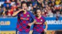 El FC Barcelona amplió este domingo su liderato en la Primera Iberdrola del fútbol femenino El FC Barcelona amplió este domingo su liderato en la Primera Iberdrola del fútbol femenino