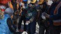 Trabajadores compran su almuerzo en un puesto callejero, Beijing, miércoles 11 de diciembre de 2019. El ministro chino de Propaganda, Huang Kunming, dijo que China rechaza un patrón universal de derechos humanos. Trabajadores compran su almuerzo en un puesto callejero, Beijing, miércoles 11 de diciembre de 2019. El ministro chino de Propaganda, Huang Kunming, dijo que China rechaza un patrón universal de derechos humanos.