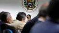 Juan Guaidó (cen.), presidente encargado de Venezuela. Juan Guaidó (cen.), presidente encargado de Venezuela.