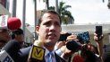 Imagen del 17 de septiembre de 2019 de Juan Guaidó, líder del Parlamento y presidente encargado de Venezuela, en las afueras del Palacio Federal Legislativo, en Caracas. Imagen del 17 de septiembre de 2019 de Juan Guaidó, líder del Parlamento y presidente encargado de Venezuela, en las afueras del Palacio Federal Legislativo, en Caracas.