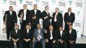 En esta fotografía de archivo del 26 de abril de 2007 los miembros de El Gran Combo de Puerto Rico en la sala de ganadores de los Billboard Latin Awards en Coral Gables, Florida. En esta fotografía de archivo del 26 de abril de 2007 los miembros de El Gran Combo de Puerto Rico en la sala de ganadores de los Billboard Latin Awards en Coral Gables, Florida.