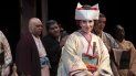 La soprano Sandra López, convertida en Madama Butterfly, ensaya la ópera. La soprano Sandra López, convertida en Madama Butterfly, ensaya la ópera.