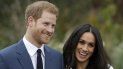 Foto de archivo del lunes 27 de noviembre de 2017, del príncipe Harry y su entonces prometida Meghan Markle posando para la prensa durante una sesión de fotos en el palacio de Kensington, en Londres. Foto de archivo del lunes 27 de noviembre de 2017, del príncipe Harry y su entonces prometida Meghan Markle posando para la prensa durante una sesión de fotos en el palacio de Kensington, en Londres.