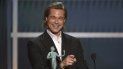 Brad Pitt recibe el Premio SAG al mejor actor de reparto por Once Upon a Time in Hollywood, el domingo 19 de enero del 2020 en Los Angeles. Brad Pitt recibe el Premio SAG al mejor actor de reparto por Once Upon a Time in Hollywood, el domingo 19 de enero del 2020 en Los Angeles.