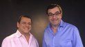 Los humoristas venezolanos Emilio Lovera y Laureano Márquez. Los humoristas venezolanos Emilio Lovera y Laureano Márquez.