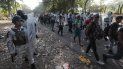Migrantes cerca de Tapachula, México, el jueves 23 de enero de 2020. Migrantes cerca de Tapachula, México, el jueves 23 de enero de 2020.