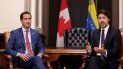 El Presidente encargado de Venezuela Juan Guaidó sostuvo una reunión este lunes con el primer ministro de Canadá, Justin Trudeau. El Presidente encargado de Venezuela Juan Guaidó sostuvo una reunión este lunes con el primer ministro de Canadá, Justin Trudeau.