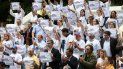 Miembros de la ONG Foro Penal y miembros de la sociedad civil piden la liberación de los presos políticos. Miembros de la ONG Foro Penal y miembros de la sociedad civil piden la liberación de los presos políticos.
