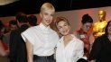 Charlize Theron, izquierda, y Renee Zellweger asisten al almuerzo de nominados a la 92ª entrega de los Premios de la Academia en el Hotel Loews el lunes 27 de enero de 2020 en Los Angeles. Charlize Theron, izquierda, y Renee Zellweger asisten al almuerzo de nominados a la 92ª entrega de los Premios de la Academia en el Hotel Loews el lunes 27 de enero de 2020 en Los Angeles.