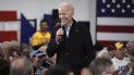 Joe Biden, exvicepresidente y candidato a la nominación del Partido Demócrata a la presidencia estadounidense, da un discurso en un acto de campaña en Council Bluffs, Iowa, el miércoles 29 de enero de 2020. Joe Biden, exvicepresidente y candidato a la nominación del Partido Demócrata a la presidencia estadounidense, da un discurso en un acto de campaña en Council Bluffs, Iowa, el miércoles 29 de enero de 2020.
