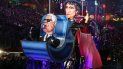 Figuras gigantes que representan al diseñador de moda alemán Karl Lagerfeld y al diseñador de moda francés Coco Chanel se ven durante el 136 ° desfile de Carnaval de Niza en Niza, sureste de Francia, el 15 de febrero de 2020. Figuras gigantes que representan al diseñador de moda alemán Karl Lagerfeld y al diseñador de moda francés Coco Chanel se ven durante el 136 ° desfile de Carnaval de Niza en Niza, sureste de Francia, el 15 de febrero de 2020.