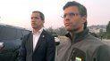 El presidente encargado Juan Guaidó y el líder opositor Leopoldo López. El presidente encargado Juan Guaidó y el líder opositor Leopoldo López.