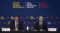 El ministro de Exteriores de Perú, Gustavo Meza-Cuadra, y su contraparte canadiense Francois-Philippe Champagne sonríen durante una reunión del Grupo de Lima en Gatineau, Canadá, el jueves 20 de febrero de 2020. El ministro de Exteriores de Perú, Gustavo Meza-Cuadra, y su contraparte canadiense Francois-Philippe Champagne sonríen durante una reunión del Grupo de Lima en Gatineau, Canadá, el jueves 20 de febrero de 2020.