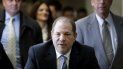 Harvey Weinstein llega a un tribunal en Manhattan el lunes 24 de febrero del 2020 en Nueva York, poco antes de ser declarado culpable de dos cargos en su juicio por abuso sexual y violación. Harvey Weinstein llega a un tribunal en Manhattan el lunes 24 de febrero del 2020 en Nueva York, poco antes de ser declarado culpable de dos cargos en su juicio por abuso sexual y violación.