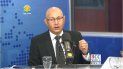 El embajador de Venezuela ante el Gobierno de República Dominicana mientras participa en el programa radial. El embajador de Venezuela ante el Gobierno de República Dominicana mientras participa en el programa radial.