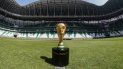 La Copa del Mundo en uno de los estadios donde se jugará el próximo Mundial en Qatar 2022. La Copa del Mundo en uno de los estadios donde se jugará el próximo Mundial en Qatar 2022.