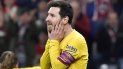 El delantero argentino del Barcelona Lionel Messi durante el partido contra el Athletic Bilbao por la Copa del Rey, el jueves 6 de febrero de 2020, en Bilbao. El delantero argentino del Barcelona Lionel Messi durante el partido contra el Athletic Bilbao por la Copa del Rey, el jueves 6 de febrero de 2020, en Bilbao.