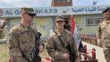 Soldados estadounidenses en la Base Aérea Qayyarah, al sur de Mosul en Irak el 27 de marzo del 2020. Soldados estadounidenses en la Base Aérea Qayyarah, al sur de Mosul en Irak el 27 de marzo del 2020.