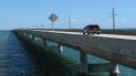 Vista parcial del viaducto US-1 que conecta el sur de Florida con sus cayos. Vista parcial del viaducto US-1 que conecta el sur de Florida con sus cayos.