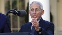 El doctor Anthony Fauci, director del Instituto Nacional de Alergias y Enfermedades Infecciosas, habla sobre el coronavirus en el Rose Garden de la Casa Blanca, el 30 de marzo de 2020, en Washington. El doctor Anthony Fauci, director del Instituto Nacional de Alergias y Enfermedades Infecciosas, habla sobre el coronavirus en el Rose Garden de la Casa Blanca, el 30 de marzo de 2020, en Washington.