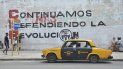 Un mural en La Habana anuncia la preferencia del Gobierno cubano. Un mural en La Habana anuncia la preferencia del Gobierno cubano.