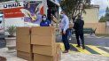 Esta imagen recoge entrega de alimentos en Sweetwater. Esta imagen recoge entrega de alimentos en Sweetwater.