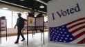 Un hombre emite su voto, durante las primarias presidenciales, el martes 3 de marzo de 2020. Un hombre emite su voto, durante las primarias presidenciales, el martes 3 de marzo de 2020.Â