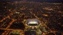 Foto de 19 de septiembre del 2017 del estadio Camp Nou iluminado en Barcelona. Foto de 19 de septiembre del 2017 del estadio Camp Nou iluminado en Barcelona.