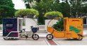 Prototipo de los ciclomotores eléctricos que emplea DHL para la distribución de paquetería en el downtown de Miami Prototipo de los ciclomotores eléctricos que emplea DHL para la distribución de paquetería en el downtown de Miami