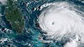 Esta imagen de satélite recoge la aproximación del terrible huracán Dorian, en 2019, a Bahamas y costa de Florida. Esta imagen de satélite recoge la aproximación del terrible huracán Dorian, en 2019, a Bahamas y costa de Florida.
