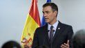 Pedro Sánchez habla durante una conferencia de prensa. Pedro Sánchez habla durante una conferencia de prensa.