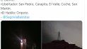 Mensaje difundido en las redes sociales. Mensaje difundido en las redes sociales.