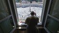 El papa Francisco imparte la bendición desde la ventana de su estudio sobre la Plaza de San Pedro, Ciudad del Vaticano, 31 de mayo de 2020. El papa Francisco imparte la bendición desde la ventana de su estudio sobre la Plaza de San Pedro, Ciudad del Vaticano, 31 de mayo de 2020.