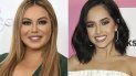 En este collage de fotos, Chiquis Rivera en la 32a entrega anual de los premios Imagen en Beverly Hills, California, el 18 de agosto de 2017 y Becky G en el Power Women Summit 2019, en Santa Mónica, California. En este collage de fotos, Chiquis Rivera en la 32a entrega anual de los premios Imagen en Beverly Hills, California, el 18 de agosto de 2017 y Becky G en el Power Women Summit 2019, en Santa Mónica, California.