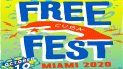 Cartel del evento Free Cuba Fest. Cartel del evento Free Cuba Fest.