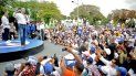Luis Abinader, candidato presidencial de República Dominicana hablando durante un mitin de cierre de campaña en Santo Domingo el 1 de julio de 2020. Las elecciones generales se llevarán a cabo el 5 de julio. Luis Abinader, candidato presidencial de República Dominicana hablando durante un mitin de cierre de campaña en Santo Domingo el 1 de julio de 2020. Las elecciones generales se llevarán a cabo el 5 de julio.
