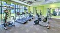 Vista parcial de un gimnasio en Miami. Vista parcial de un gimnasio en Miami.
