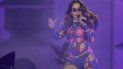 En esta fotografía de archivo del 5 de octubre de 2019, la cantante brasileña Anitta se presenta en el festival Rock in Rio en Río de Janeiro, Brasil. En esta fotografía de archivo del 5 de octubre de 2019, la cantante brasileña Anitta se presenta en el festival Rock in Rio en Río de Janeiro, Brasil.