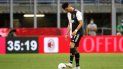 El portugués Cristiano Ronaldo, de la Juventus, lamenta el gol del Milan en duelo de la Serie A en el estadio San Siro de Milán, Italia, el martes 7 de julio de 2020. El portugués Cristiano Ronaldo, de la Juventus, lamenta el gol del Milan en duelo de la Serie A en el estadio San Siro de Milán, Italia, el martes 7 de julio de 2020.