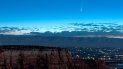 El cometa Neowise aparece en el horizonte el 9 de julio de 2020, visto desde el Parque Nacional de Colorado al oeste de Grand Junction, Colorado. El cometa Neowise aparece en el horizonte el 9 de julio de 2020, visto desde el Parque Nacional de Colorado al oeste de Grand Junction, Colorado.