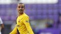 Antoine Griezmann del Barcelona durante el partido contra el Valladolid por la Liga española en Valladolid, el sábado 11 de julio de 2020. Antoine Griezmann del Barcelona durante el partido contra el Valladolid por la Liga española en Valladolid, el sábado 11 de julio de 2020.