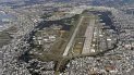 En imagen de archivo del 27 de enero de 2018, la Base Aérea Futenma de la Infantería de Marina de Estados Unidos, en Ginowan, en la prefectura japonesa de Okinawa. En imagen de archivo del 27 de enero de 2018, la Base Aérea Futenma de la Infantería de Marina de Estados Unidos, en Ginowan, en la prefectura japonesa de Okinawa.