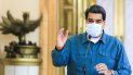 El dictador Nicolas Maduro habla durante un mensaje televisado desde el Palacio de Miraflores en Caracas. El dictador Nicolas Maduro habla durante un mensaje televisado desde el Palacio de Miraflores en Caracas.