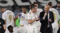El galés Gareth Bale habla con Zinedine Zidane, técnico del Real Madrid, durante un encuentro de La Liga ante el Mallorca, el miércoles 24 de junio de 2020. El galés Gareth Bale habla con Zinedine Zidane, técnico del Real Madrid, durante un encuentro de La Liga ante el Mallorca, el miércoles 24 de junio de 2020.