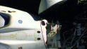 Esta imagen facilitada por la NASA muestra a la cápsula Dragon, de SpaceX, a la izquierda, antes de desacoplarse de la Estación Espacial Internacional, el sábado 1 de agosto de 2020. Esta imagen facilitada por la NASA muestra a la cápsula Dragon, de SpaceX, a la izquierda, antes de desacoplarse de la Estación Espacial Internacional, el sábado 1 de agosto de 2020.
