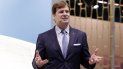 Jim Farley, en el Salón Internacional de Automóvil de Nueva York. Farley será el nuevo CEO de la automotriz al retirarse Jim Hackett el 1ro de octubre. Jim Farley, en el Salón Internacional de Automóvil de Nueva York. Farley será el nuevo CEO de la automotriz al retirarse Jim Hackett el 1ro de octubre.