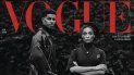 En esta imagen proporcionada el jueves 6 de agosto de 2020 por la revista Vogue de Gran Bretaña, la portada del número de Septiembre 2020 dedicada al activismo con dos activistas negros producida por un grupo predominantemente negro. En esta imagen proporcionada el jueves 6 de agosto de 2020 por la revista Vogue de Gran Bretaña, la portada del número de Septiembre 2020 dedicada al activismo con dos activistas negros producida por un grupo predominantemente negro.