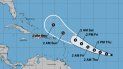 Esta ilustración recoge posición actual de la depresión tropical y su probable movimiento hacia el oeste noroeste. Esta ilustración recoge posición actual de la depresión tropical y su probable movimiento hacia el oeste noroeste.