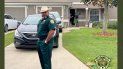 Fotografía del Sheriff del condado Clay, Darryl Daniels, publicada el 4 de junio de 2020 en la cuenta oficial de Twitter de su Oficina. Fotografía del Sheriff del condado Clay, Darryl Daniels, publicada el 4 de junio de 2020 en la cuenta oficial de Twitter de su Oficina.