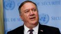 El secretario de Estado norteamericano Mike Pompeo habla con reporteros tras reunirse con miembros del Consejo de Seguridad de la ONU el jueves, 20 de agosto del 2020, en Nueva York. El secretario de Estado norteamericano Mike Pompeo habla con reporteros tras reunirse con miembros del Consejo de Seguridad de la ONU el jueves, 20 de agosto del 2020, en Nueva York.